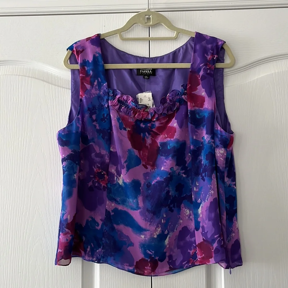 NWT camisole and jacket set by Adriana Pappel - Picture 7 of 15